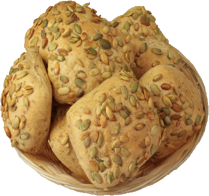 Kürbiskernbrötchen