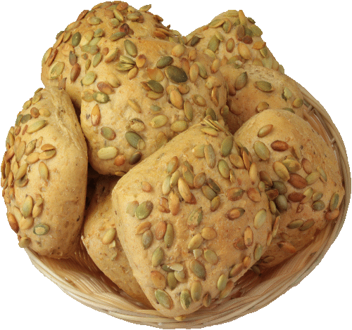 Kürbiskernbrötchen