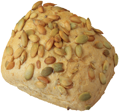 Kürbiskernbrötchen